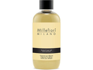 Lisäys kodin tuoksulle Millefiori Milano Honey&Sea Salt, 250 ml hinta ja tiedot | Huonetuoksut | hobbyhall.fi
