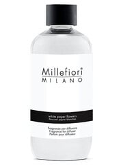 Lisäys kodin tuoksulle Millefiori Milano White Paper Flowers, 250 ml hinta ja tiedot | Huonetuoksut | hobbyhall.fi
