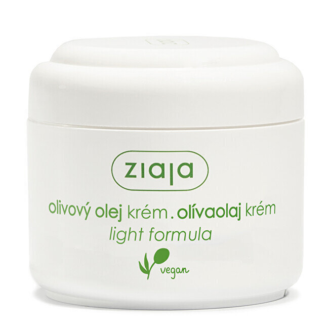 Kasvovoide Ziaja Olive Oil Facial Cream Light Formula, 100 ml hinta ja tiedot | Kasvovoiteet | hobbyhall.fi