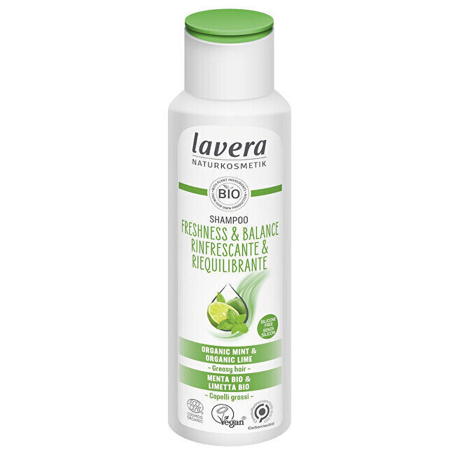 Shampoo Lavera Freshness & Balance, 250 ml hinta ja tiedot | Shampoot | hobbyhall.fi