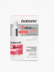 Kasvoseerumi Babaria Botox Effect Total Lift Serum, 30ml hinta ja tiedot | Babaria Hajuvedet ja kosmetiikka | hobbyhall.fi