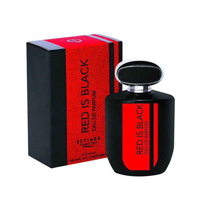 Estiara Red Is Black Eau De Parfum EDP miehille, 100 ml hinta ja tiedot | Miesten hajuvedet | hobbyhall.fi