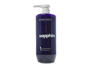 Shampoo vaaleille hiuksille Tomas Arsov Sapphire, 1000 ml hinta ja tiedot | Shampoot | hobbyhall.fi