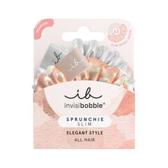 Hiusside Invisibobble Sprunchie Slim Bella Chrome, 2 kpl. hinta ja tiedot | Hiustarvikkeet | hobbyhall.fi
