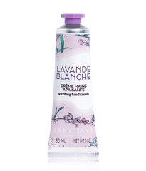 Käsivoide L'Occitane White Lavender, 30 ml hinta ja tiedot | Vartalovoiteet ja -emulsiot | hobbyhall.fi