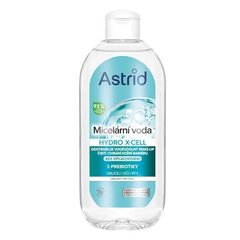 Misellivesi Astrid Hydro X-Cell, 400 ml hinta ja tiedot | Kasvojen puhdistusaineet | hobbyhall.fi