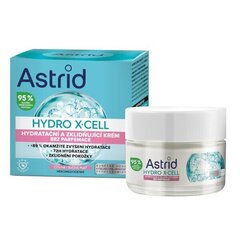 Kosteuttava kasvovoide herkälle iholle Astrid Hydro X-Cell, 50 ml hinta ja tiedot | Kasvovoiteet | hobbyhall.fi