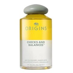 Öljypohjainen meikinpoistoaine Origins Checks & Balances, 150 ml hinta ja tiedot | Origins Hajuvedet ja kosmetiikka | hobbyhall.fi
