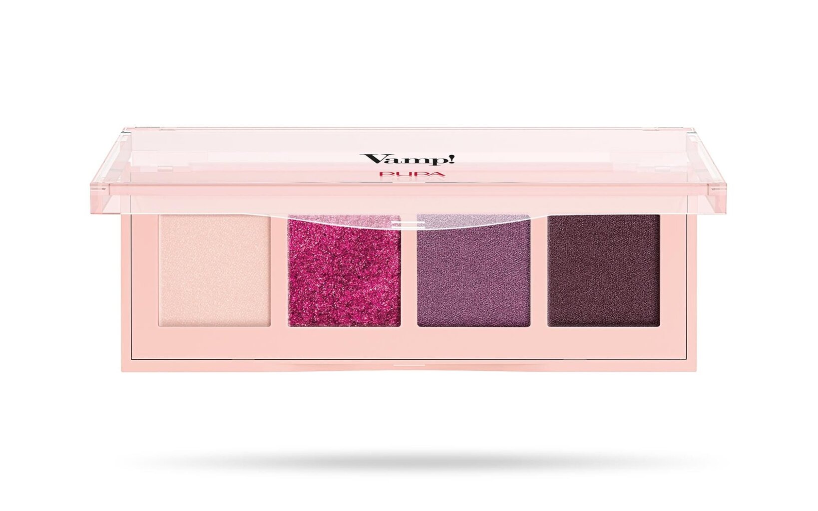 Luomiväripaletti Pupa Milano Vamp, 004 Vibrant Plum, 5,2 g hinta ja tiedot | Silmämeikit | hobbyhall.fi