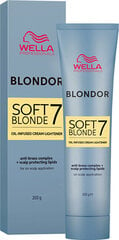 Hiusten valkaisuvoide Wella Professionals Blondor Soft Blonde, 200 g hinta ja tiedot | Hiusvärit | hobbyhall.fi