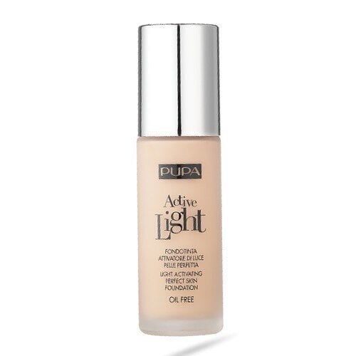 Meikinpohja Pupa Milano Active Light SPF 10, 050 Golden beige, 30 ml hinta ja tiedot | Meikkivoiteet ja puuterit | hobbyhall.fi