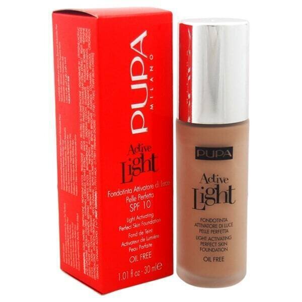 Meikinpohja Pupa Milano Active Light SPF 10, 050 Golden beige, 30 ml hinta ja tiedot | Meikkivoiteet ja puuterit | hobbyhall.fi