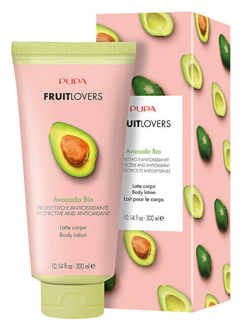 Kosteuttava vartalomaito Pupa Bio Fruit Lovers Avocado, 300 ml hinta ja tiedot | Vartalovoiteet ja -emulsiot | hobbyhall.fi