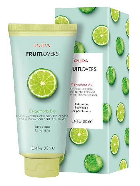 Kosteuttava vartalomaito Pupa Bio Fruit Lovers Bergamotti, 300 ml hinta ja tiedot | Vartalovoiteet ja -emulsiot | hobbyhall.fi