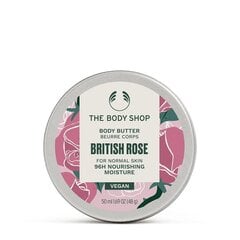 Vartalovoi normaalille iholle The Body Shop British Rose, 50 ml hinta ja tiedot | Vartalovoiteet ja -emulsiot | hobbyhall.fi