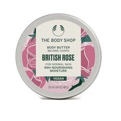 Vartalovoi normaalille iholle The Body Shop British Rose, 50 ml hinta ja tiedot | The Body Shop Hajuvedet ja kosmetiikka | hobbyhall.fi