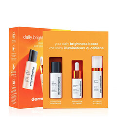 Dermalogica Daily Brightness Boosters -setti: puhdistusaine, 30 ml + C-vitamiiniseerumi, 10 ml + kosteuttava geeli, 15 ml hinta ja tiedot | Kasvojen puhdistusaineet | hobbyhall.fi