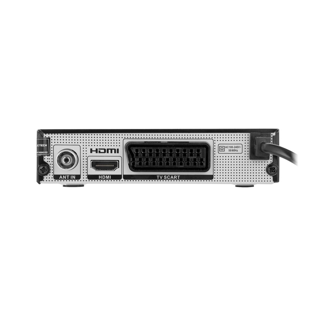 Cabletech dvb-t2/c hevc h.265-vastaanotin hinta ja tiedot | TV-virittimet | hobbyhall.fi