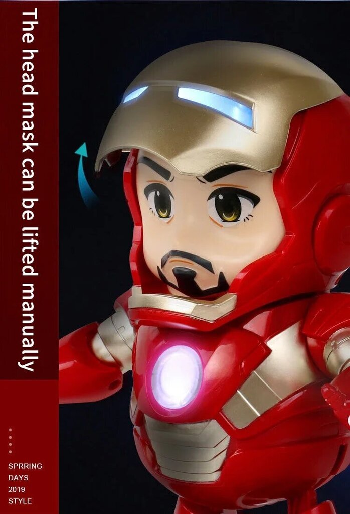 Tanssiva robotti Dash Iron Man hinta ja tiedot | Poikien lelut | hobbyhall.fi