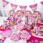 Barbie lautasliinat, 23 cm, 10 kpl hinta ja tiedot | Tarjoiluastiat ja aterimet juhliin | hobbyhall.fi