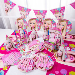 Hatut Barbie 10 kpl hinta ja tiedot | Tarjoiluastiat ja aterimet juhliin | hobbyhall.fi