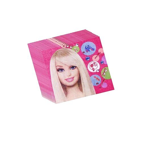 Servetit Barbie, 20 kpl hinta ja tiedot | Tarjoiluastiat ja aterimet juhliin | hobbyhall.fi