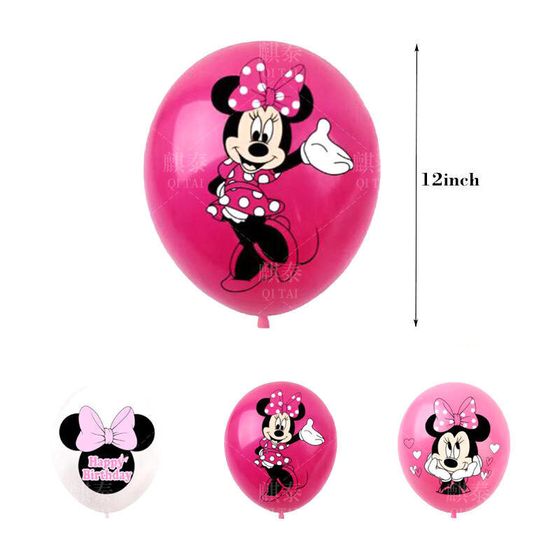 Ilmapallot Minnie Mouse, 18 kpl. hinta ja tiedot | Ilmapallot | hobbyhall.fi