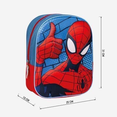 Koulureppu Marvel Spiderman 3D hinta ja tiedot | Koulureput ja -laukut | hobbyhall.fi