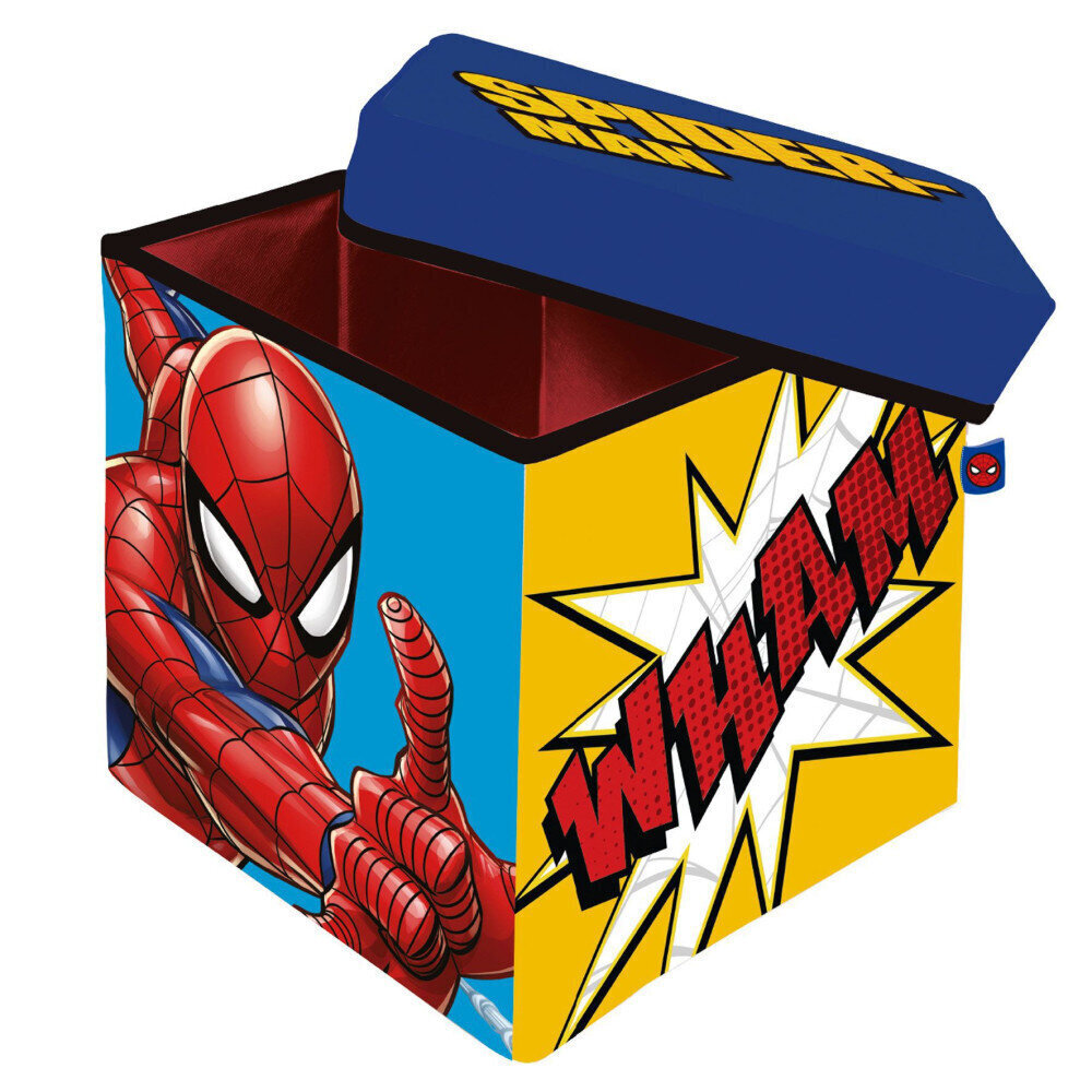 Lelulaatikko, Spiderman 30x30x30 cm hinta ja tiedot | Säilytyslaatikot ja -korit | hobbyhall.fi