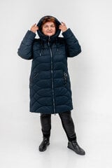 Naisten tikattu takki, sininen hinta ja tiedot | Naisten takit | hobbyhall.fi