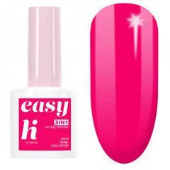 Hi Hybrid HELPPO 3-IN-1 UV-geelilakka #611 Pink Lollipop 5 ml hinta ja tiedot | Kynsilakat ja kynsienhoitotuotteet | hobbyhall.fi