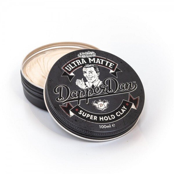 Dapper Dan Ultra Matte Clay, Mattaava savihiusvaha, 100ml hinta ja tiedot | Kampaamotuotteet | hobbyhall.fi