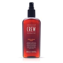 American Crew Prep & Prime Tonic, Hiusten hoitovesi, 250ml hinta ja tiedot | Kampaamotuotteet | hobbyhall.fi