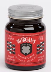 MORGAN'S Styling Pomade Medium Hold, Hiusten muotoiluvoide, 100g hinta ja tiedot | Kampaamotuotteet | hobbyhall.fi