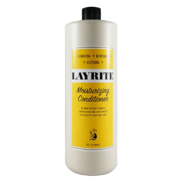 Layrite Moisturizing Conditioner, kosteuttava hoitoaine hiuksille, parturikoko, 946 ml