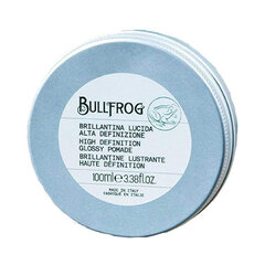 BULLFROG High Definition Glossy Pomade, Hiussaippua, 100ml hinta ja tiedot | Kampaamotuotteet | hobbyhall.fi