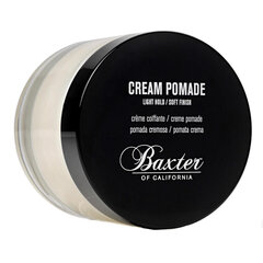 Baxter of California Cream Pomade, Kevyt hiusvaha, 60 ml hinta ja tiedot | Kampaamotuotteet | hobbyhall.fi