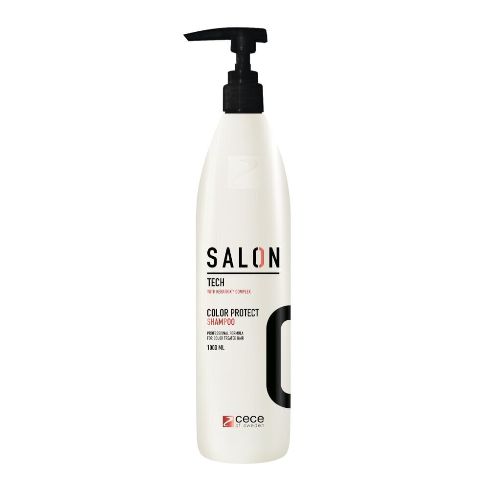 CeCe Salon Tech Color Protect, Värjätyille hiuksille tarkoitettu shampoo, 1000 ml hinta ja tiedot | Shampoot | hobbyhall.fi