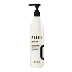 CeCe Salon Expert Care Repair & Force, hiustenhoitosampoo vaurioituneille ja kuiville hiuksille, 1000 ml hinta ja tiedot | Shampoot | hobbyhall.fi