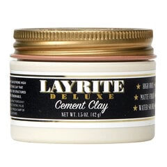 LAYRITE Cement Clay, Hiusvaha 42 g hinta ja tiedot | Kampaamotuotteet | hobbyhall.fi