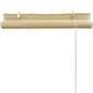 vidaXL Luonnolliset bambu rullaverhot 140 x 160 cm hinta ja tiedot | Kaihtimet | hobbyhall.fi