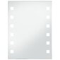 vidaXL Kylpyhuoneen LED-seinäpeili 60x80 cm hinta ja tiedot | Peilit | hobbyhall.fi