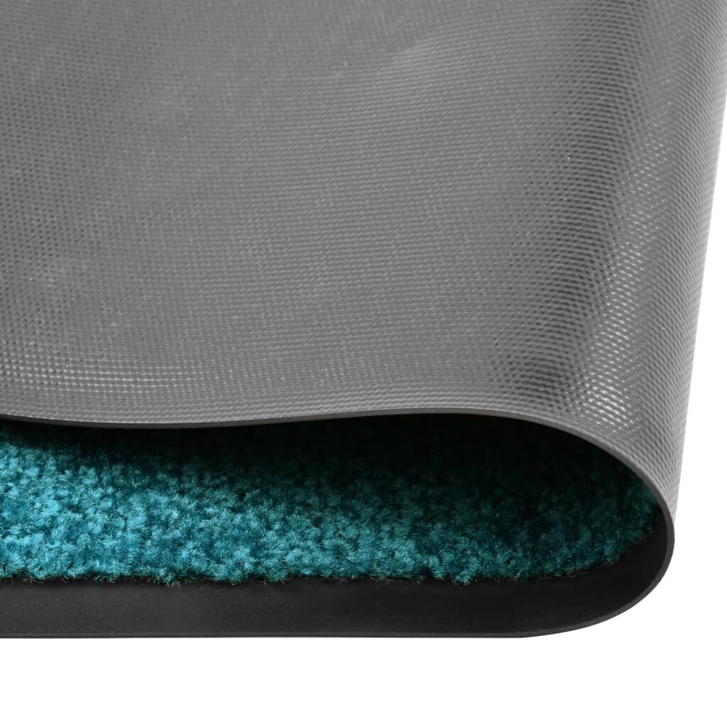 vidaXL Ovimatto pestävä sinivihreä 40x60 cm hinta ja tiedot | Ovimatot | hobbyhall.fi
