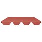 vidaXL Vaihtokatos puutarhakeinuun terracotta 188/168x145/110 cm hinta ja tiedot | Puutarhakeinut | hobbyhall.fi