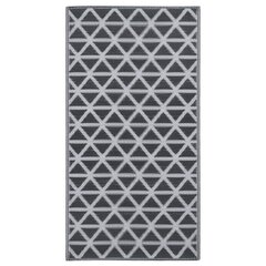 vidaXL Ulkomatto musta 120x180 cm PP hinta ja tiedot | Isot matot | hobbyhall.fi