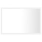 vidaXL LED-kylpyhuonepeili valkoinen 60x8,5x37 cm akryyli hinta ja tiedot | Kylpyhuonepeilit | hobbyhall.fi