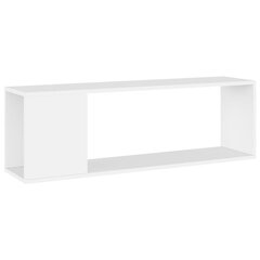 vidaXL TV-taso valkoinen 100x24x32 cm lastulevy hinta ja tiedot | TV-tasot | hobbyhall.fi