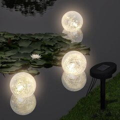 vidaXL Kelluvat lamput 6 kpl LED lampiin ja uima-altaalle hinta ja tiedot | Puutarha- ja ulkovalot | hobbyhall.fi