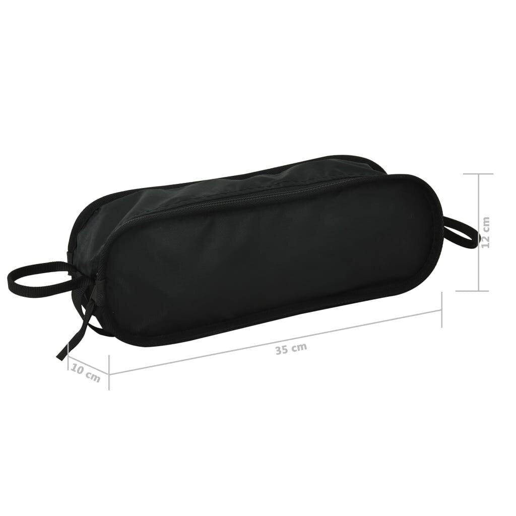 vidaXL Leirituolit 2 kpl taitettava + kantolaukku 54x50x65 cm alumiini hinta ja tiedot | Retkeilyvarusteet | hobbyhall.fi