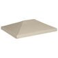 vidaXL Huvimajan katto 310 g/m² 4x3 m beige hinta ja tiedot | Puutarhapaviljongit | hobbyhall.fi